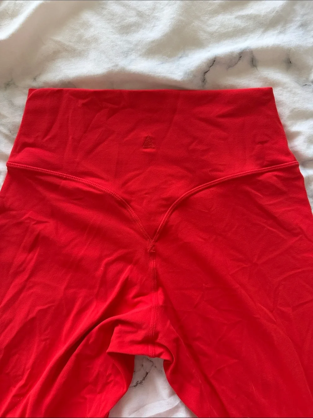 Cloud II Bright Orange Vitality high waisted workout leggings